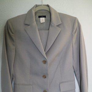 J. Crew Wool Boyfriend Blazer Dress Pants Suit Set